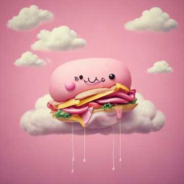 Slastni Sendvič z Roza Klobaso